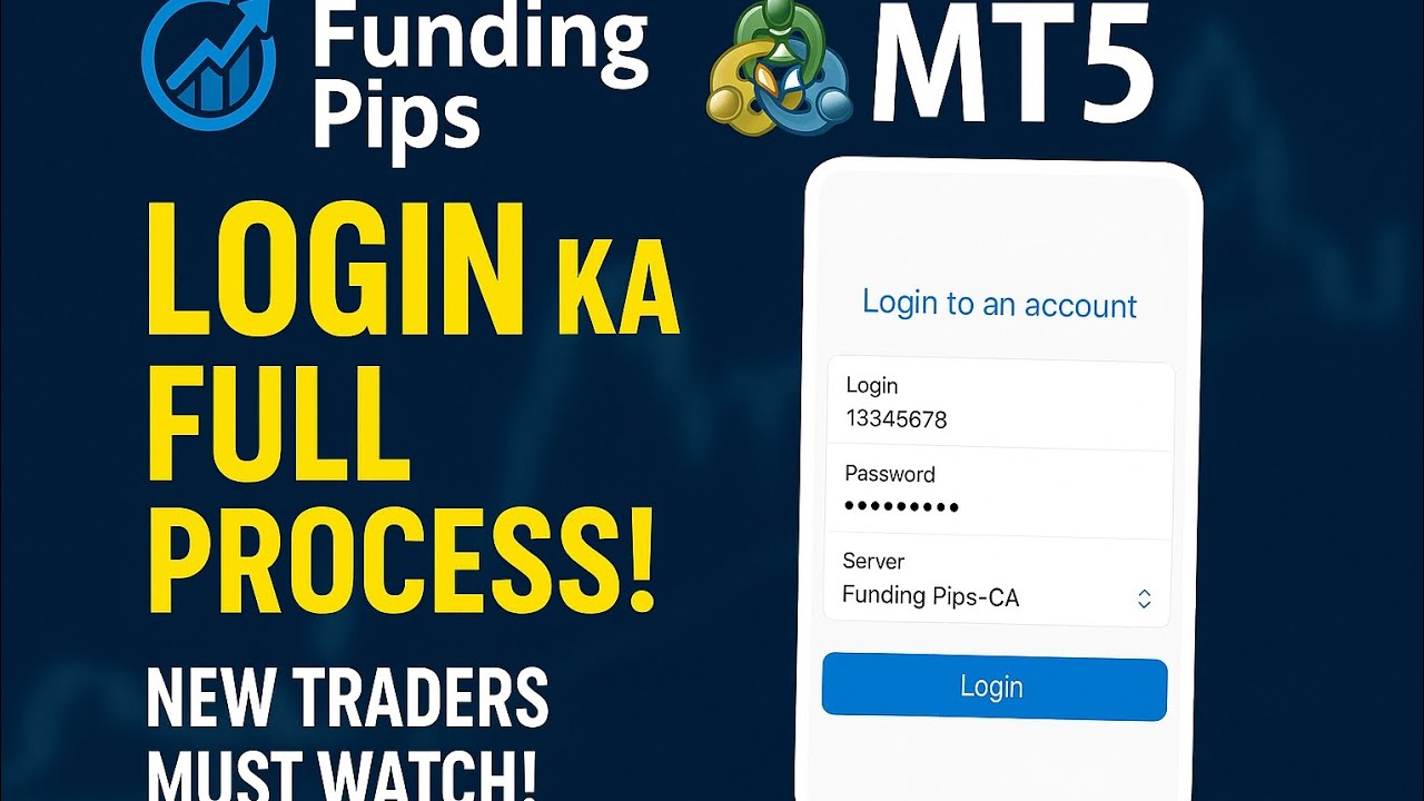 How to Login Funding Pips Account on MT5 | Complete MT5 Setup Guide